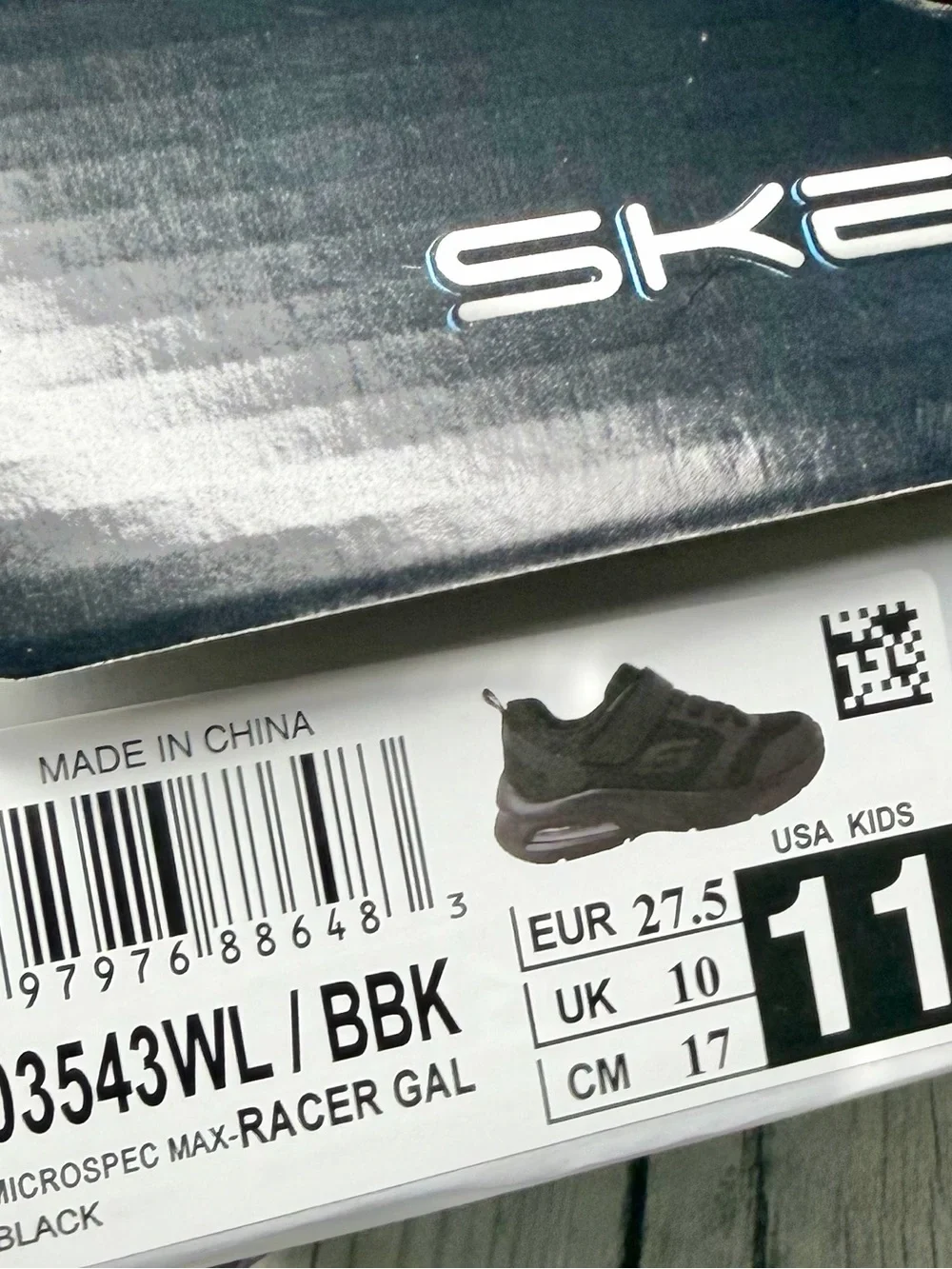 BRAND NEW Size 11 Toddler Boys Skechers Microspec Max - Torvix sneakers